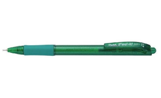 Akční Cena Pero kuličkové 0,7 mm Pentel BX417, zelené