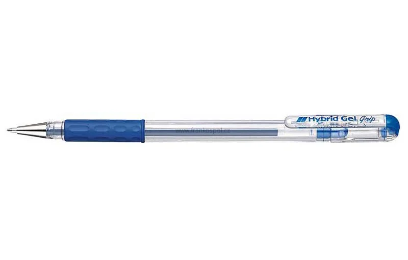 Pero, gelový hybrid pentel k116, modrá Nová Kolekce