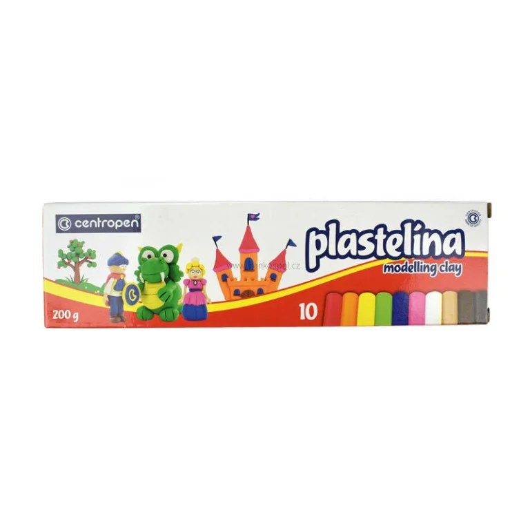 Časově Omezené Plastelína CENTROPEN 9560, 10 ks