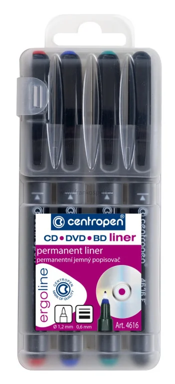 Popisovač 4616 na CD, DVD a BD Ověřený