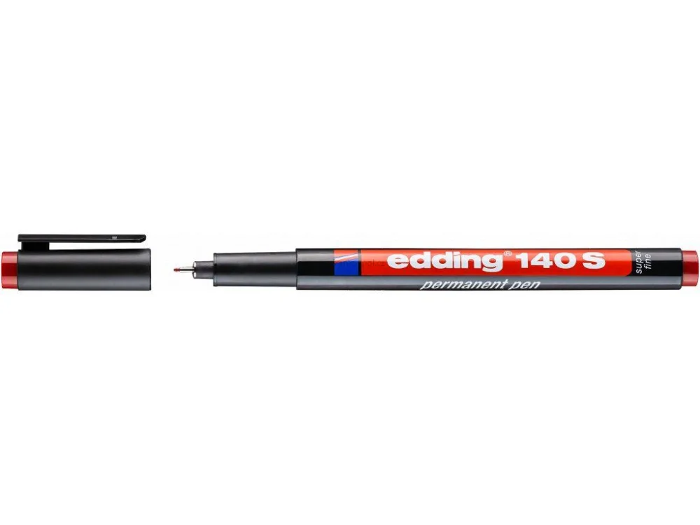 Oblíbený Popisovač EDDING 140 S OHP, permanentní, červený