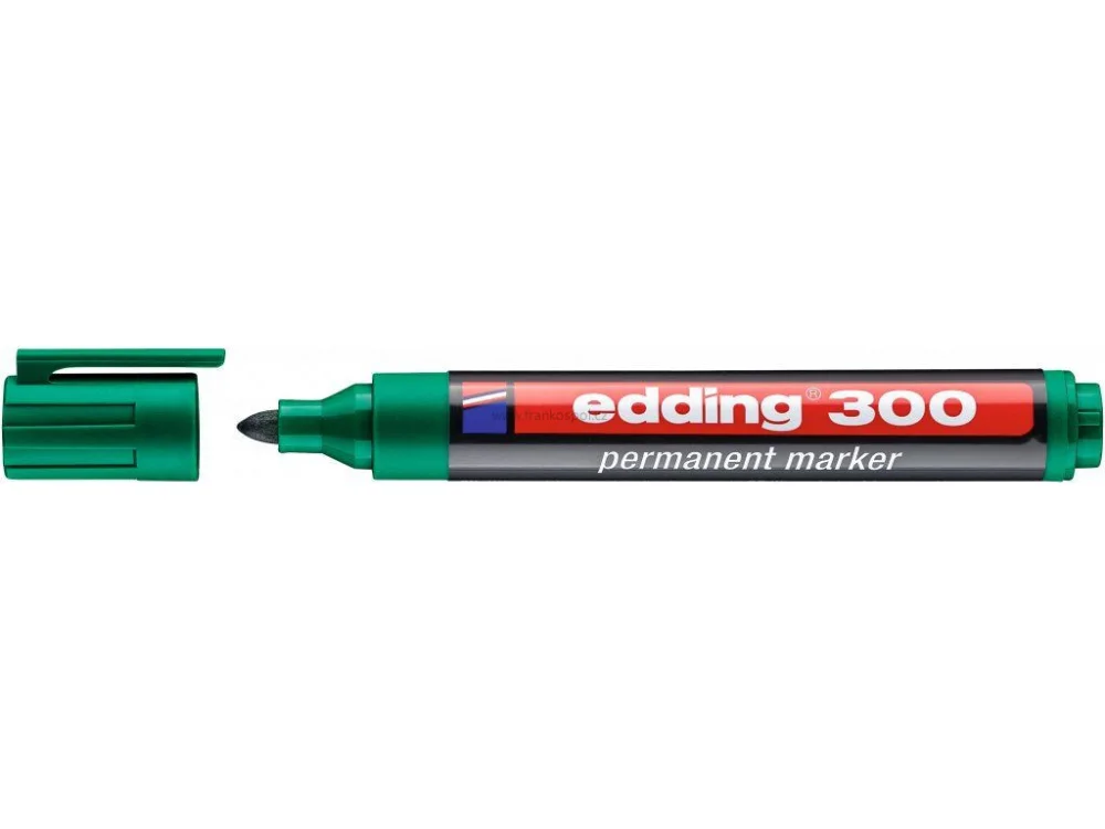 Aktuální Popisovač EDDING 300, permanentní, zelený