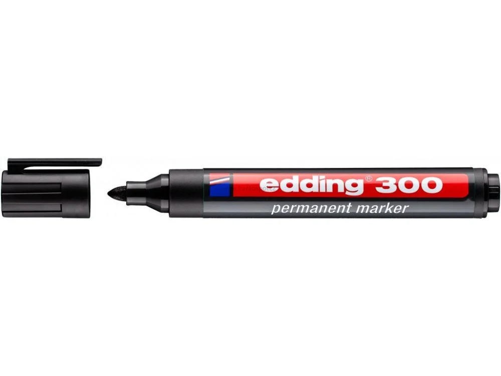 Popisovač EDDING 300, permanentní, černý Objednat Nyní
