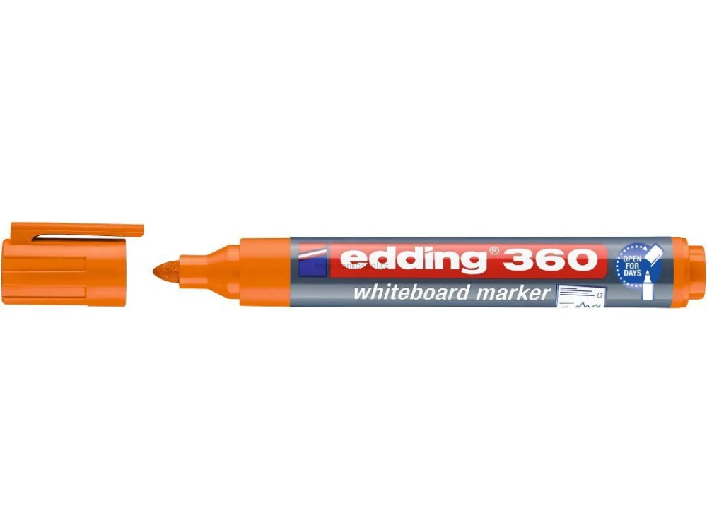 Akční Cena Popisovač EDDING 360 na bílé tabule, oranžový