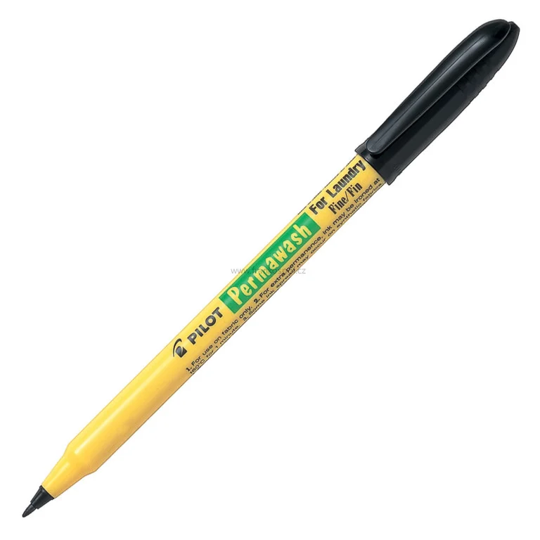 Víkendová Akce Popisovač PILOT Permawash, černý