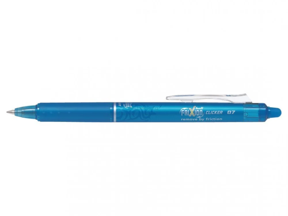 Roller PILOT FriXion Ball Clicker, M, světle modrý Novinka