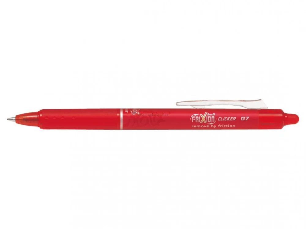 Roller PILOT FriXion Ball Clicker, M, červený Pouze Dnes