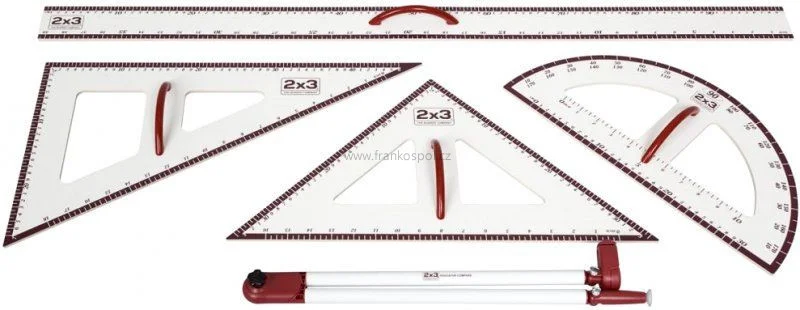 Horká Nabídka Rýsovací sada P-AS140 na magnetické tabule