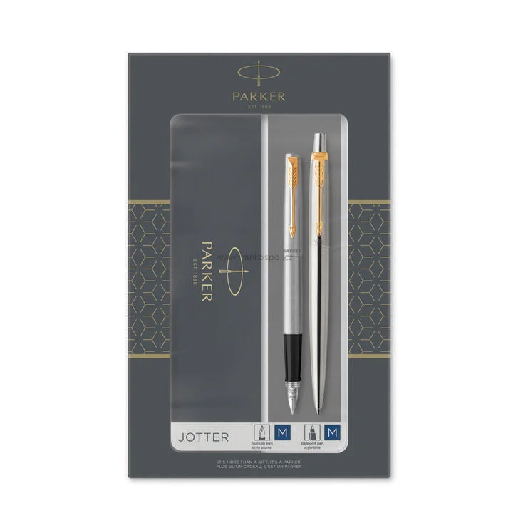 Top Prodej Sada PARKER Jotter Stainless Steel GT