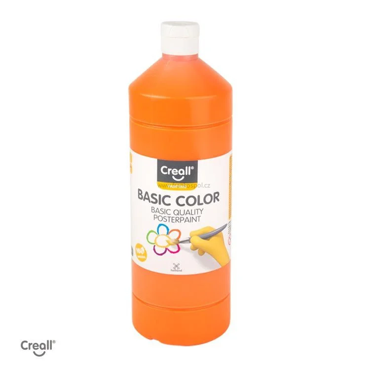 Zlevněný Temperová barva CREALL, 1 l, oranžová