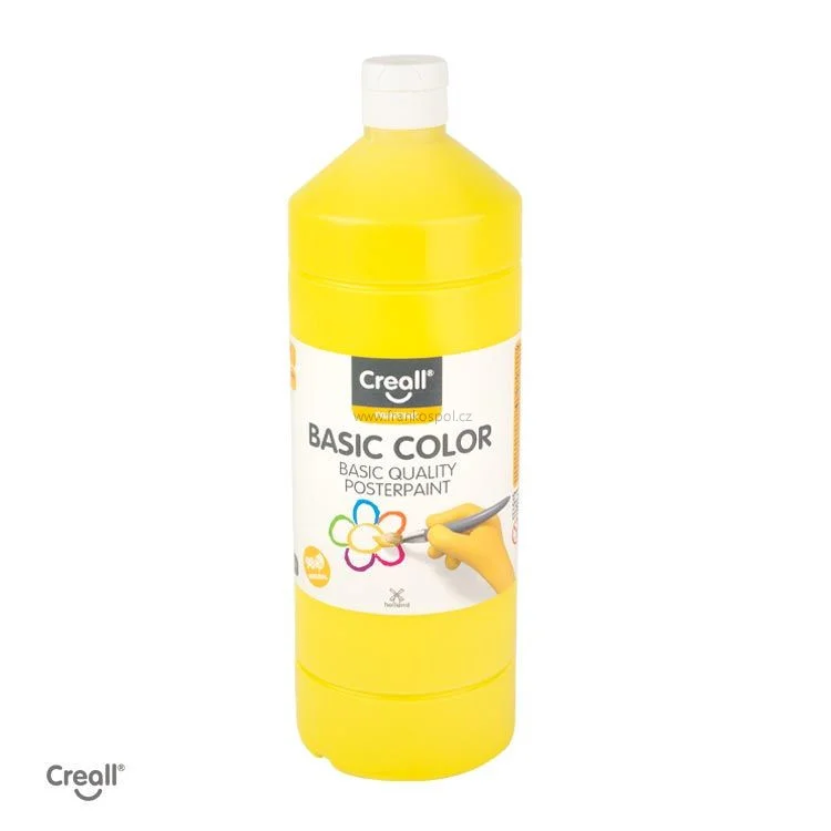 Temperová barva CREALL, 1 l, základní žlutá Oblíbený
