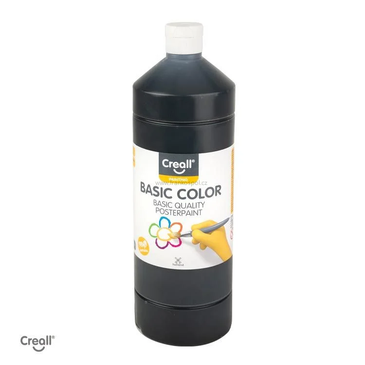 Temperová barva CREALL, 1 l, černá Kup Teď