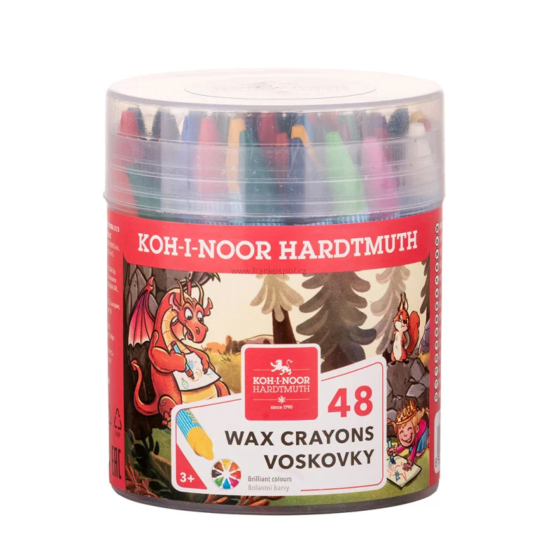 Voskovky KOH-I-NOOR 8236, 48 ks Rychlé Dodání