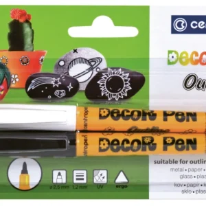 Značkovače Decorpen Centropen 2628 outline sada Bezpečná Platba
