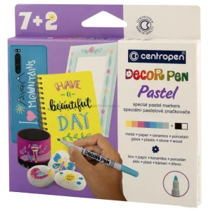 Značkovače Decorpen Centropen, 2738 pastel, sada Přímo Od Výrobce
