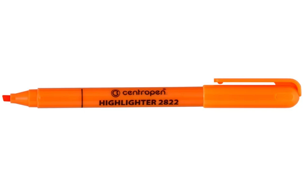 Zvýrazňovač CENTROPEN 2822, oranžový Víkendová Akce