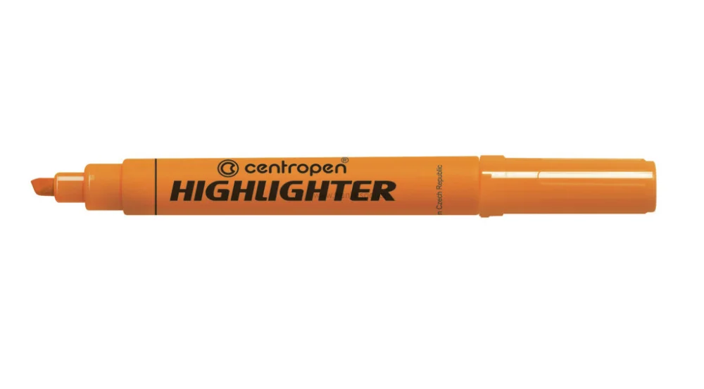 Zvýrazňovač CENTROPEN 8552, oranžový Dokud Zásoby Vydrží