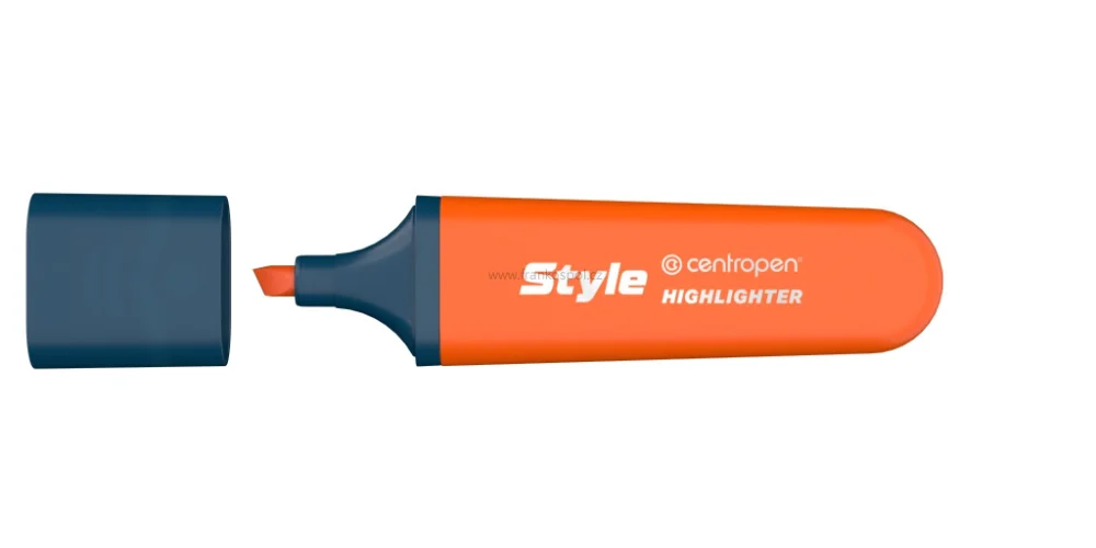 Zvýrazňovač CENTROPEN Style 6252, fluo, oranžový Tovární Cena