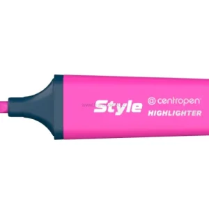 Značkový Zvýrazňovač CENTROPEN Style 6252, fluo, růžový