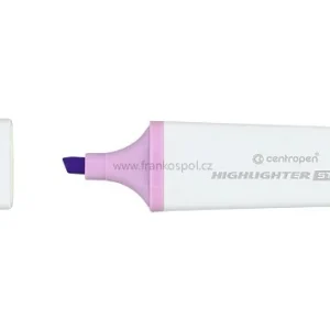Zvýrazňovač CENTROPEN Style 6252, pastelový, fialový Cenová Bomba