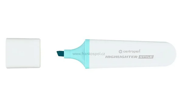 Zvýrazňovač CENTROPEN Style 6252, pastelový, modrý Ihned K Objednání