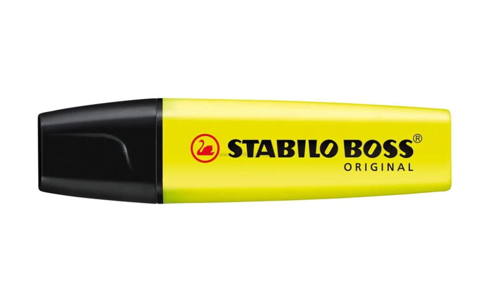 Novinka Zvýrazňovač STABILO BOSS Original, žlutý