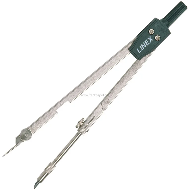 Školní kružítko LINEX 15 kovové, 140 mm Cenová Bomba