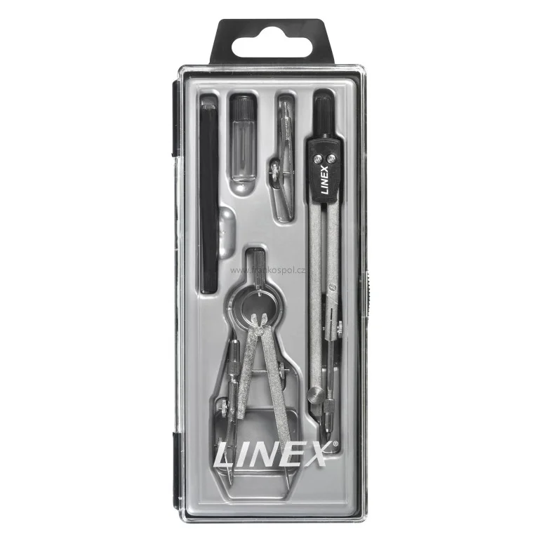 Školní kružítko LINEX 23 kovové, 140 mm Bezpečná Platba