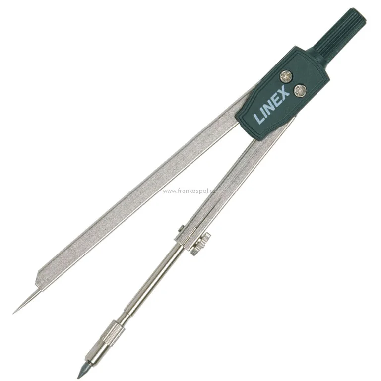 Školní kružítko LINEX 401 kovové, 120 mm Značkový