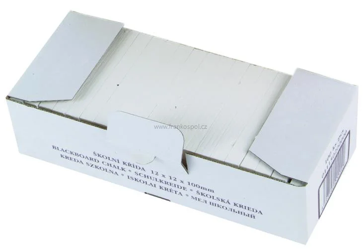 Objednat Nyní Školní křídy KOH-I-NOOR 153, bílé, 12x12mm, 100 ks