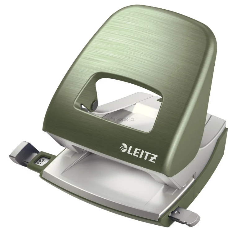 Děrovačka LEITZ NeXXt Style 5006, zelenkavá Výprodej