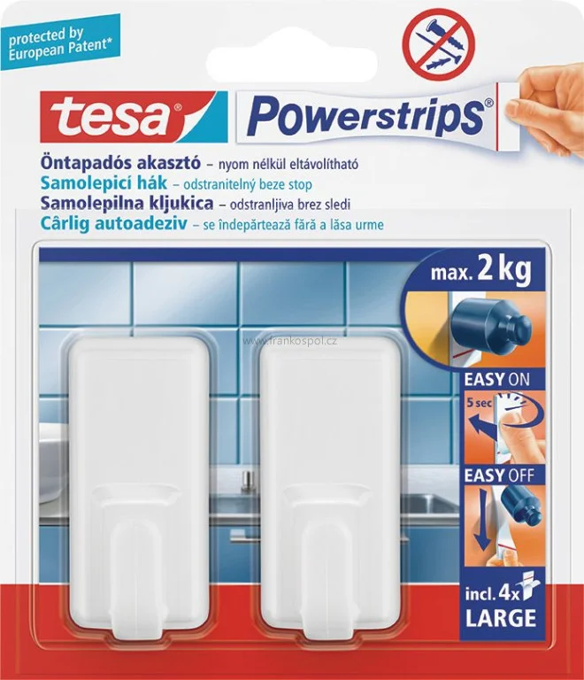 Háčky Powerstrips® Cenově Výhodný