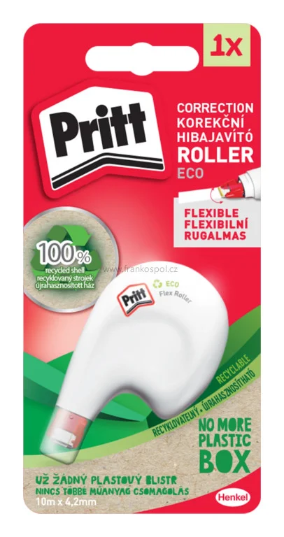 Korekční strojek PRITT ECO FLEX, 4,2 mm x 10 m Pouze Dnes