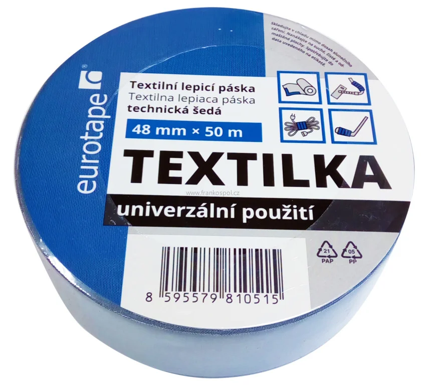 Oblíbený Lepicí páska textilní CHEMOTEX 48 mm