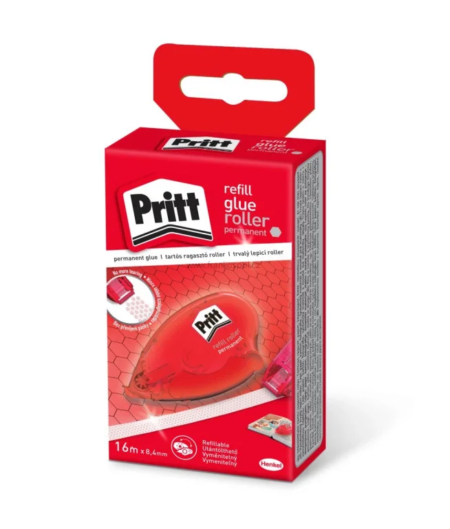 Dokud Zásoby Vydrží Lepicí roller PRITT PERMANENT, 8,4 mm x 16 m