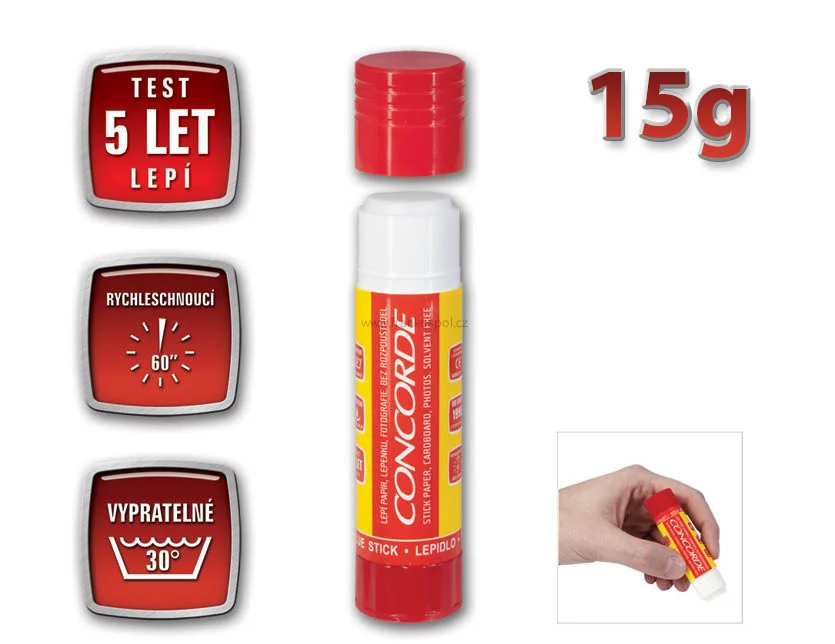 Sleva Lepící tyčinka CONCORDE, 15 g
