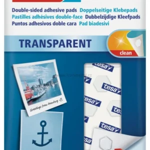 Akce Oboustranné lepicí polštářky TESA TACK, průhledné, 72 ks