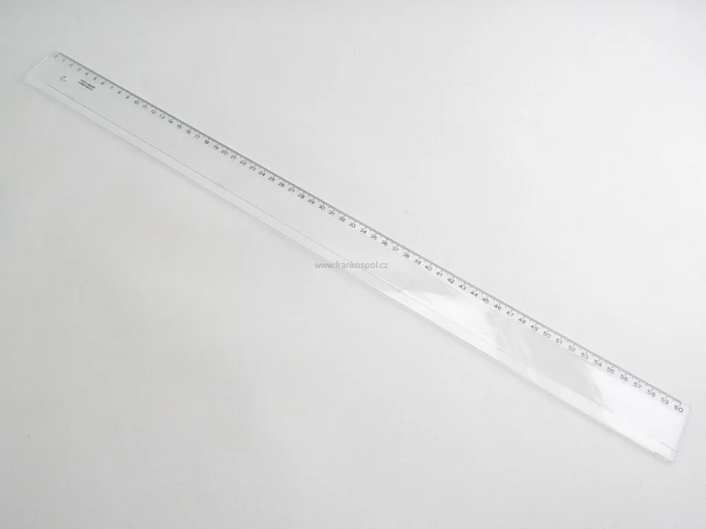Pravítko KOH-I-NOOR, 60 cm, čiré Odeslání Ihned