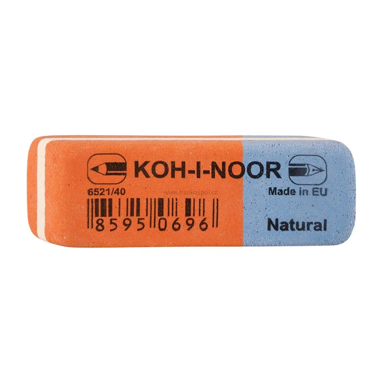 Pryž KOH-I-NOOR 6521/40, kombinovaná Vysoce Kvalitní