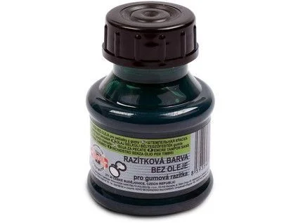 Výprodej Razítková barva KOH-I-NOOR 142504, 50 ml, zelená