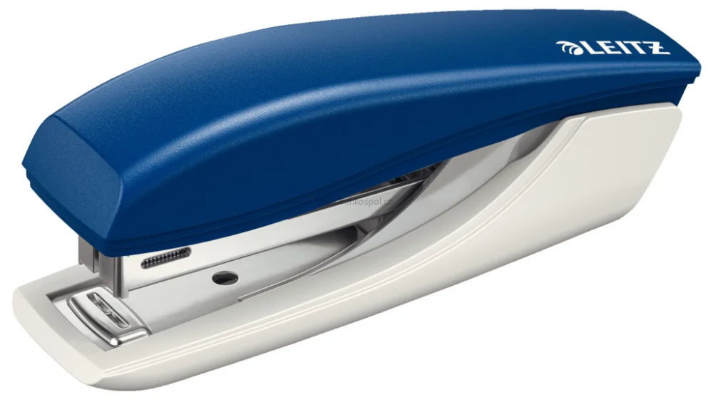 Super Cena Sešívačka LEITZ NeXXt 5517 mini, modrá