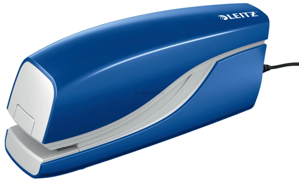Sešívačka LEITZ NeXXt 5532, elektrická, modrá Levný