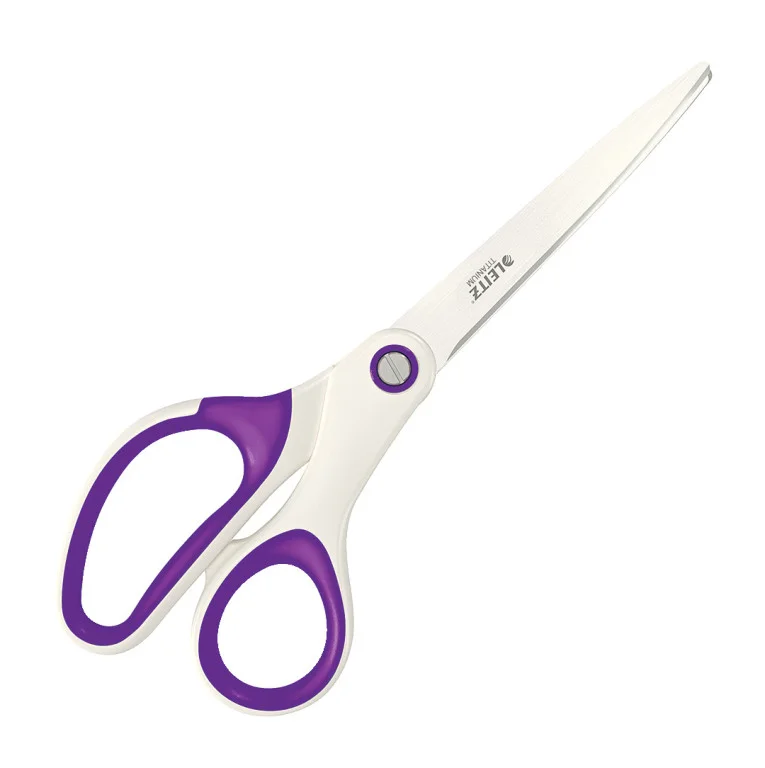 Titanové nůžky LEITZ WOW, asymetrické, 20,5 cm, purpurové Objednat Nyní