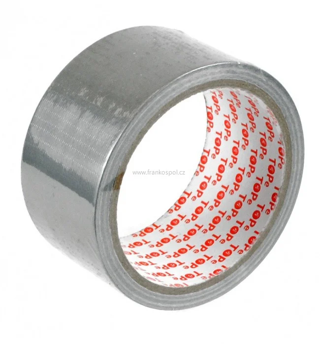 Univerzální lepicí páska Duct Tape, stříbrná, 48 mm x 10 m Speciální Cena