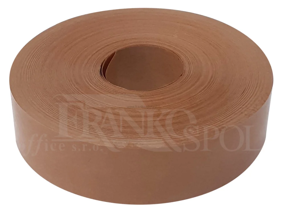 Vlhčící papírová lepicí páska, 50 mm/25 m Poslední Šance