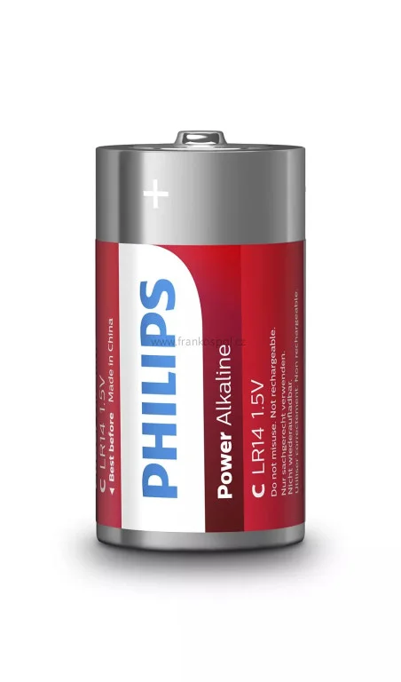 Baterie PHILIPS POWERLIFE LR14 (malé mono), 1ks Jen Po Omezenou Doba