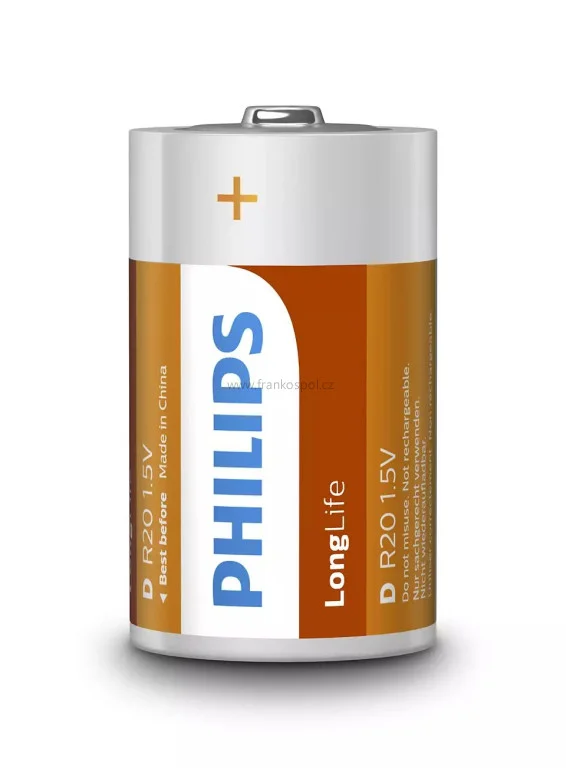 Ověřený Baterie PHILIPS R20 (velký mono), 1ks