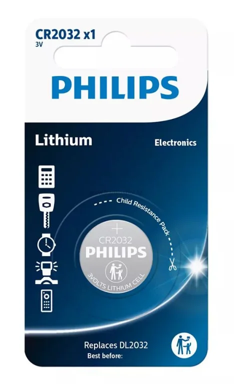 Baterie PHILIPS, 1ks Časově Omezené