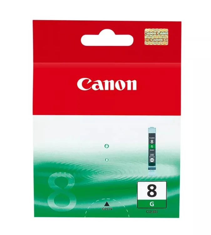 Zlevněný Cartridge CANON CLI-8G Green, originální