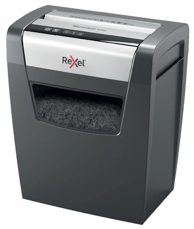 Skartovací stroj REXEL Momentum X410 Zlevněný